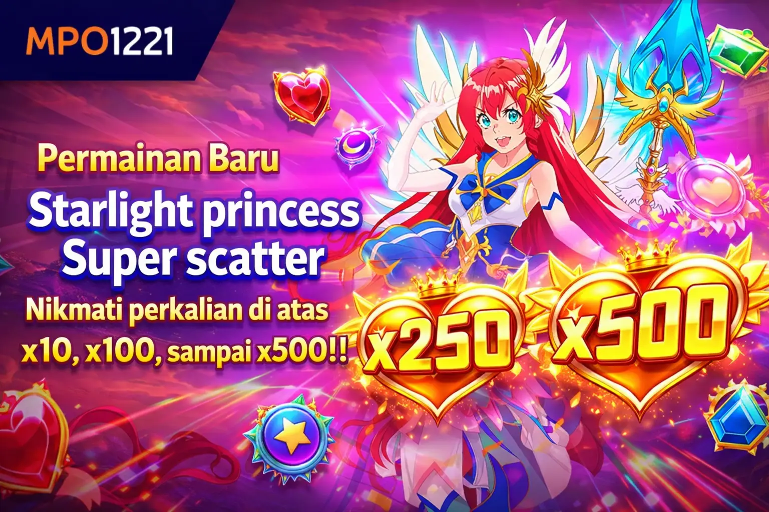 MPO1221 SLOT - Starlight Princess Super Scatter